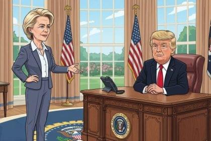 EU's Von der Leyen to Face Trump in White House Talks