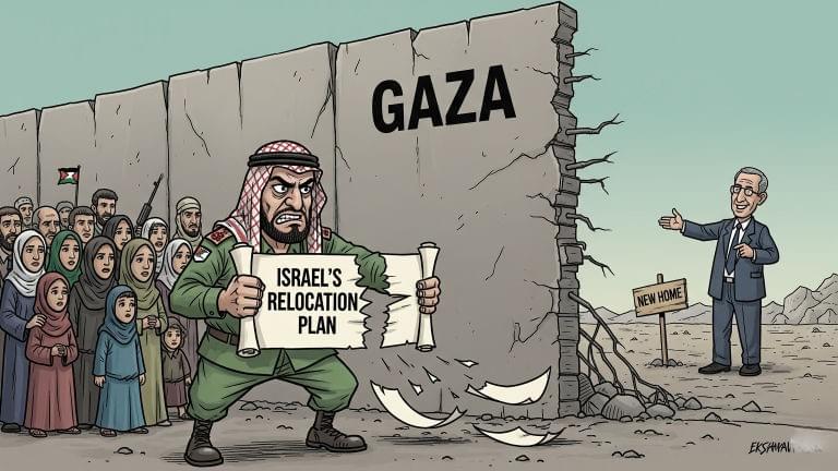 Hamas Vows to Thwart Israel's Gaza Relocation Plan