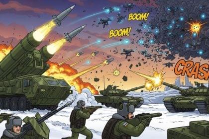 Russia claims its forces have destroyed 300 Ukrainian drones